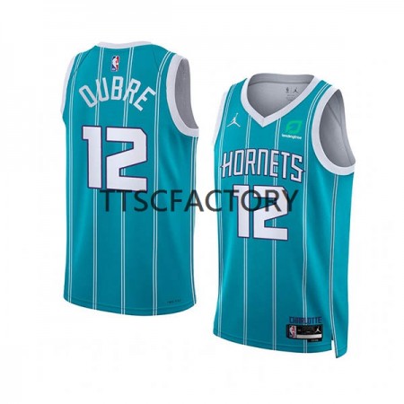 Maillot Homme Charlotte Hornets Kelly Oubre 12 Nike 2022-23 Jordan Edition Teal Swingman